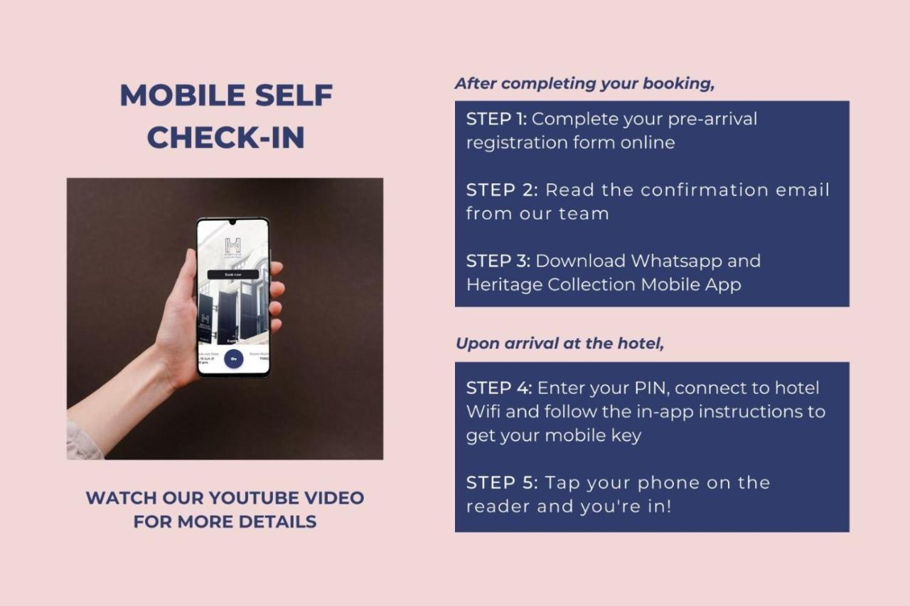 Heritage Collection On Chinatown - Mobile App Check-In Singapore Exterior photo